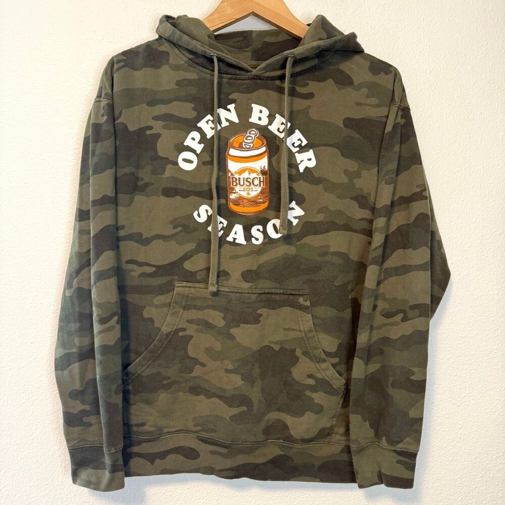 Busch Brew City Camo Open‎ Beer Season Size Medium